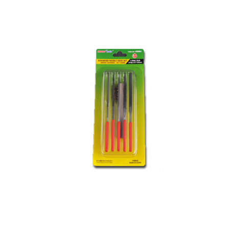 Set de 5 limes fines + brosse métallique