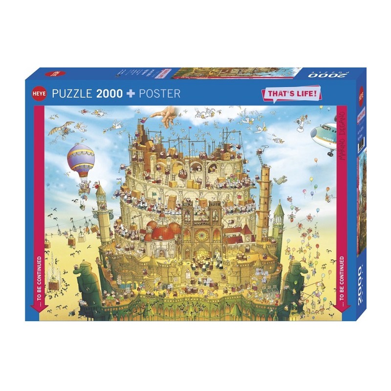 Puzzle 2000p That s Life - High Above - Heye