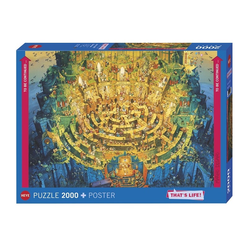 Puzzle 2000p That s Life - Deep Down - Heye