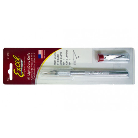 Scalpel Excell nº1 avec 5 lames