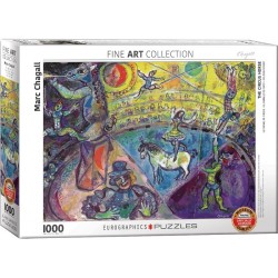 Puzzle 1000p Chagall - The Circus Horse - Eurographics