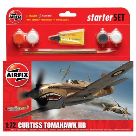 Starter Set Curtiss Tomahawk IIB RAF 1/72