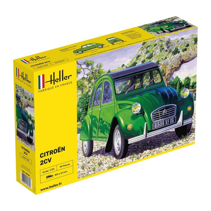 Citroën 2CV 1/24 - Heller