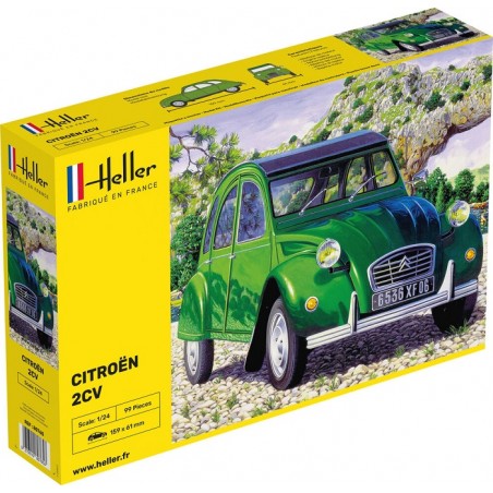 Citroën 2CV 1/24 - Heller