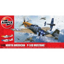North American P-51D Mustang (Filletless Tails) 1/48 - Airfix