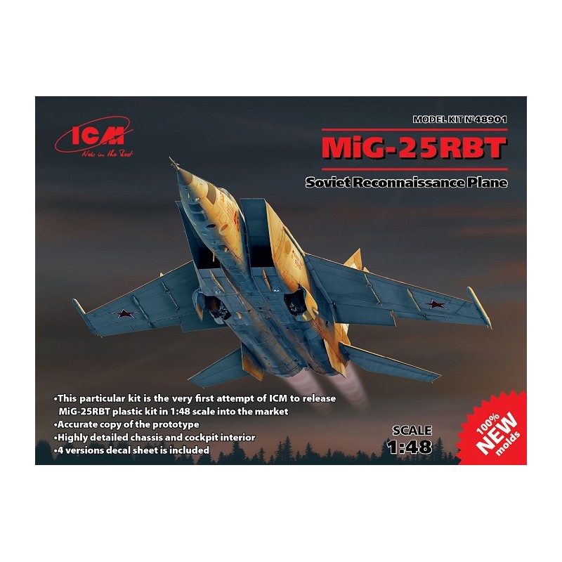 MiG-25 RBT 1/48 - ICM
