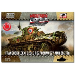 AMR35 ZT1a French Reconnaissance Tank 1/72 - First to Fight