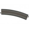 Rail Courbe Rayon 437,5 mm - 24,3º