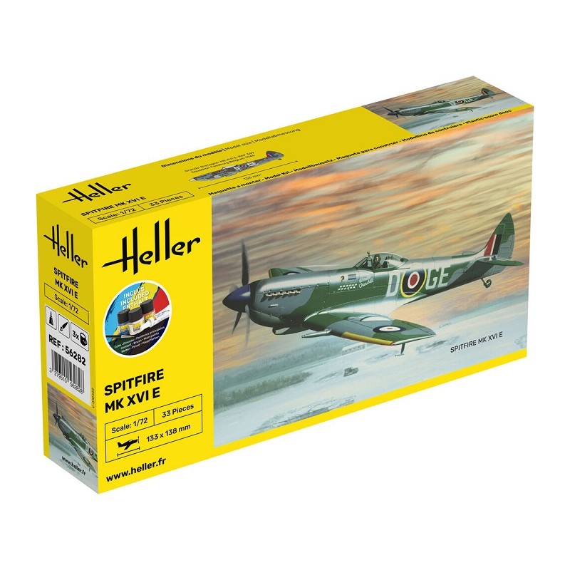 Starter Kit Spitfire 1/72 - Heller