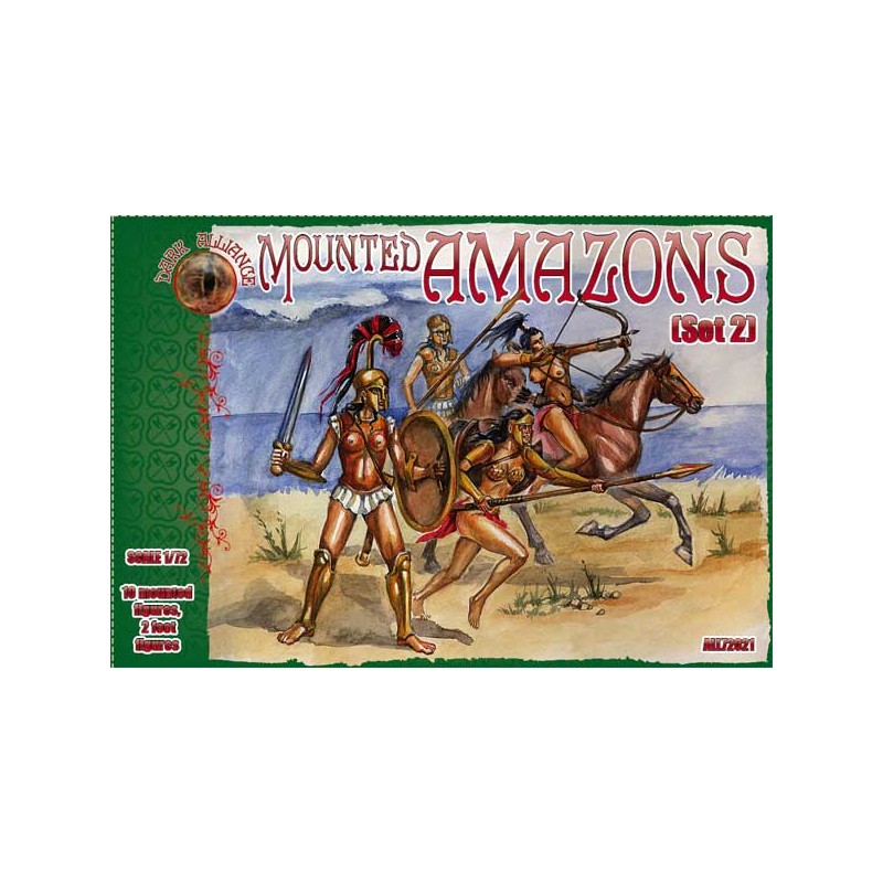 Mounted Amazons Set 2 1/72 - Dark Alliance
