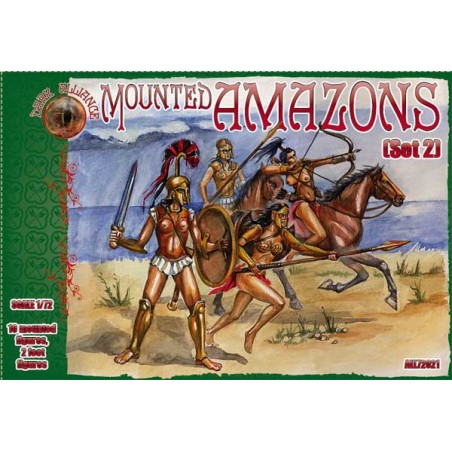 Mounted Amazons Set 2 1/72 - Dark Alliance