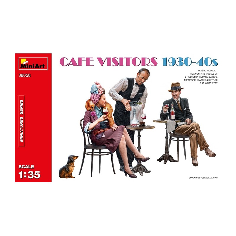 Café Visitors 1/35 - Miniart