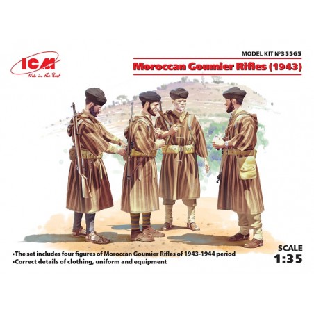 Moroccan Goumier Rifles (1943) 1/35 - ICM