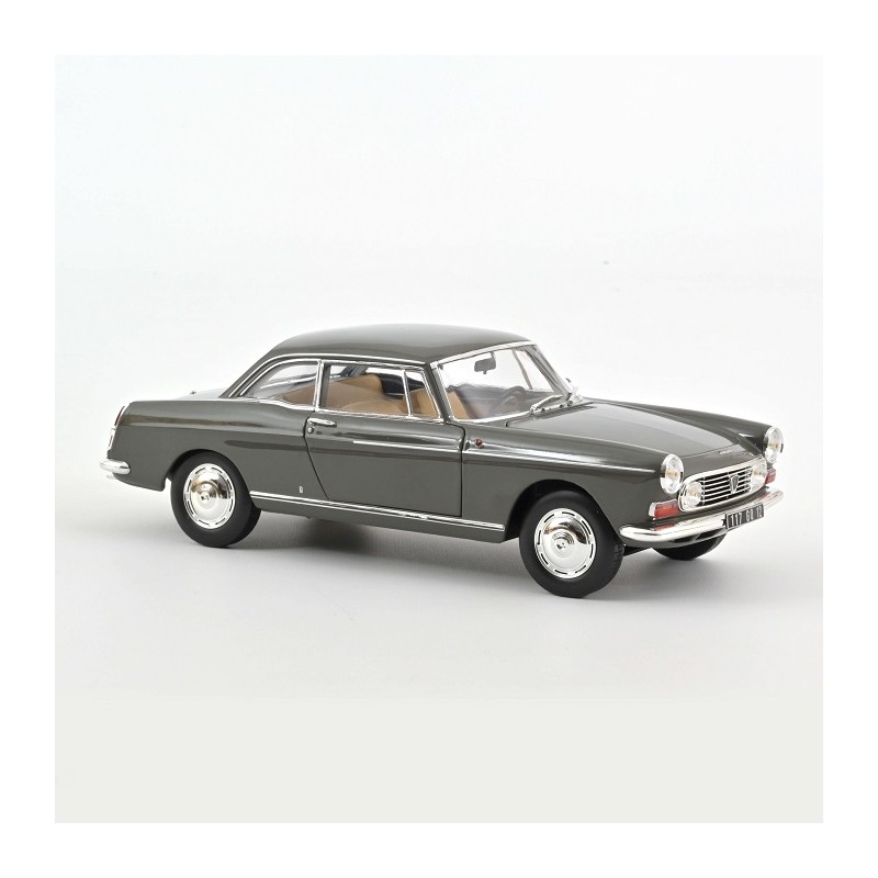 Peugeot 404 Coupé 1967 Gris Graphite 1/18 - Norev