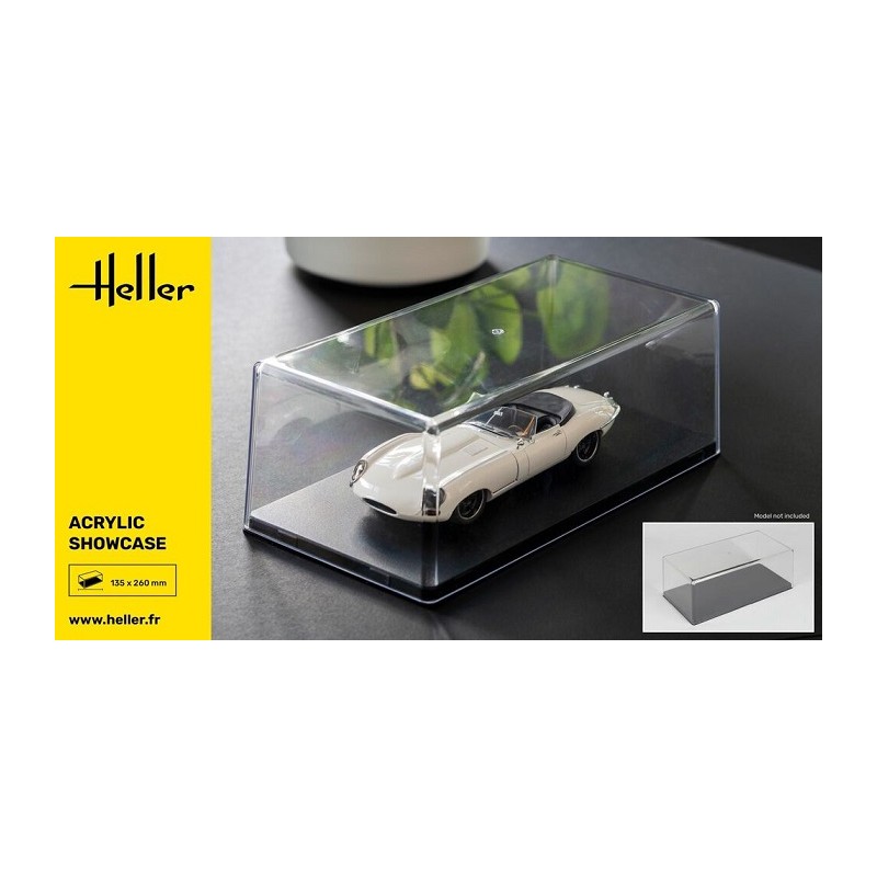 Vitrine Acrylique 252 x 127 x 80 mm - Heller