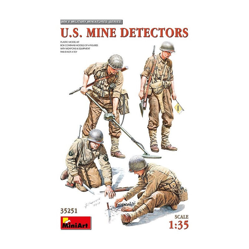 U.S. Mine Detectors 1/35 - Miniart