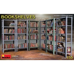 Bookshelves 1/35 - Miniart