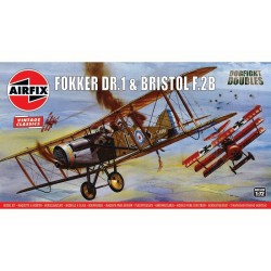 Fokker DR.1 & Bristol F.2B Dogfight Double 1/72 - Airfix