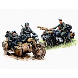 Kradschuzten: German Motorcycle Troops on the Move 1/35 - MasterBox