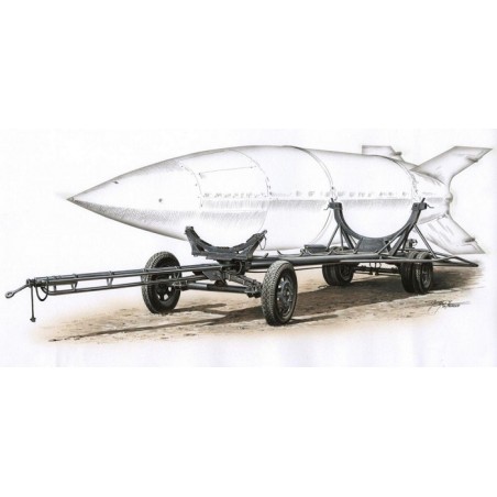 Vidalwagen Street V-2 Transporter 1/72 - Special Armor