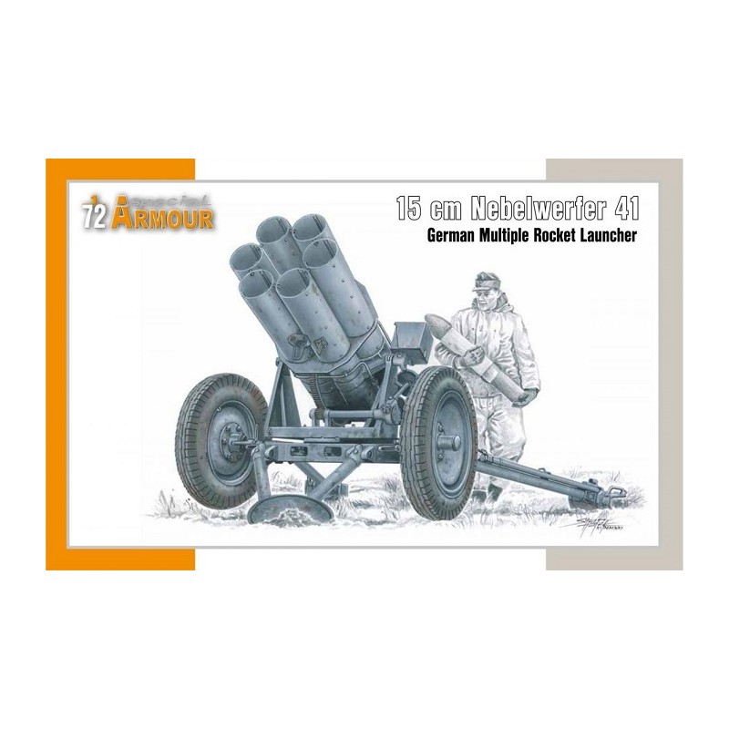 15 cm Nebelwerfer 41 ‘German Multiple Rocket Launcher’ 1/72 - Special Armor