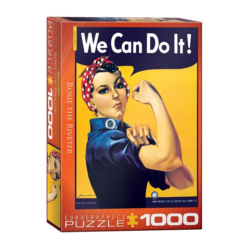 Puzzle 1000p Rosie La Riveteuse - Eurographics