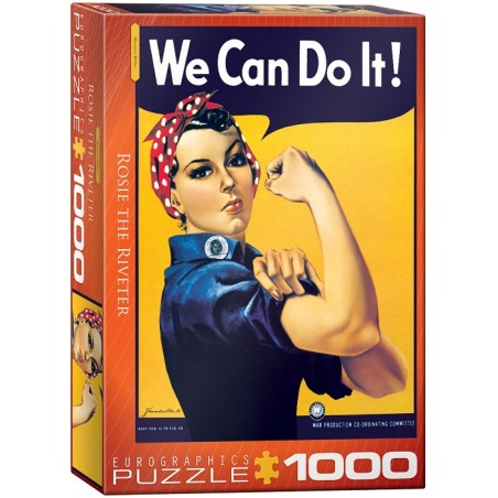 Puzzle 1000p Rosie La Riveteuse - Eurographics