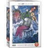 Puzzle 1000p Chagall Le Violoniste Bleu - Eurographics