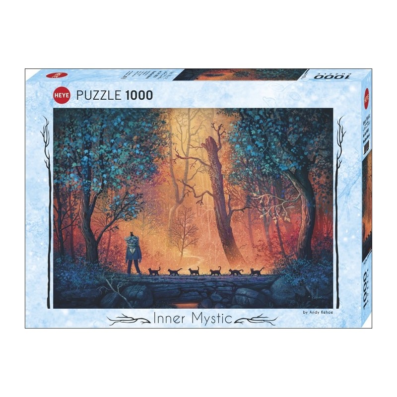 Puzzle 1000p Inner Mystic - Woodland March - Heye