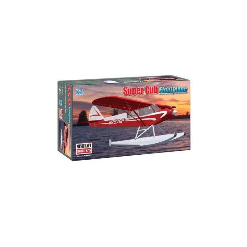 Piper Super Cub Hydravion 1/48 - Minicraft