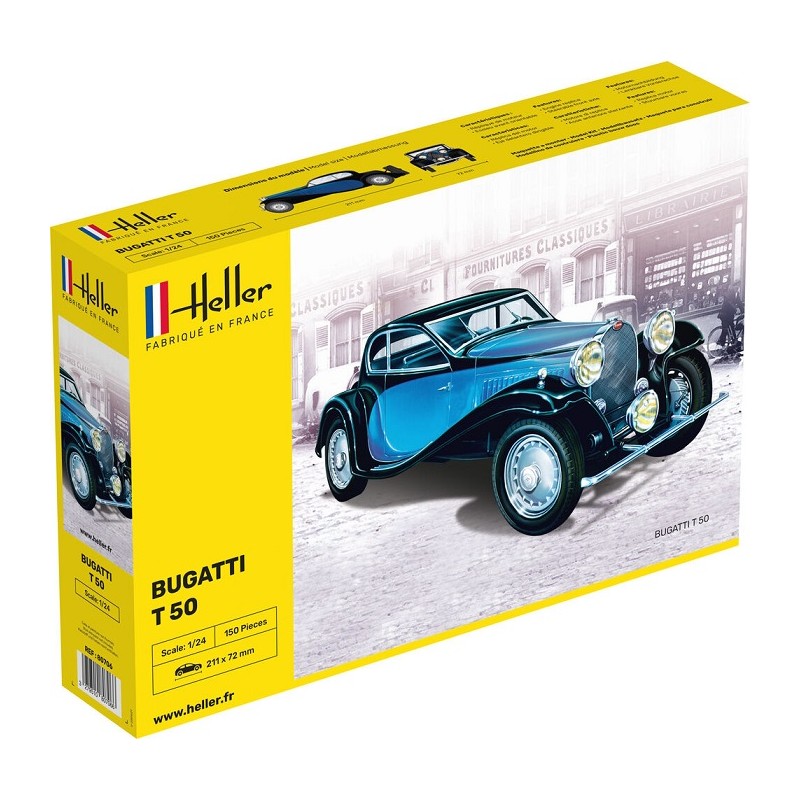 Bugatti T50 1/24 - Heller