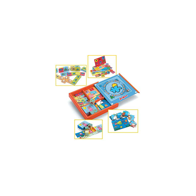 Coffret de 4 jeux Jeujura