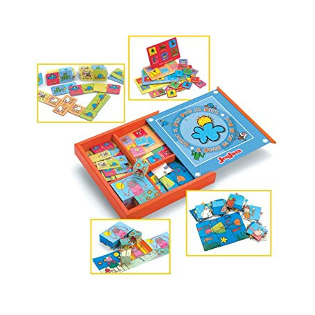 Coffret de 4 jeux Jeujura