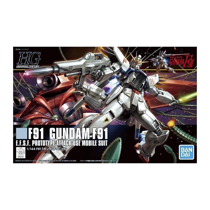 Gundam Gunpla HG 1/144 167 Gundam F91 - Bandai