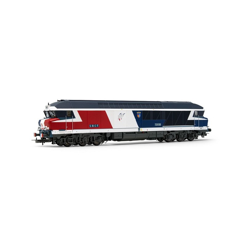 Locomotive diesel CC 72030, livrée «Tricolore», ép. IV - SNCF - Jouef