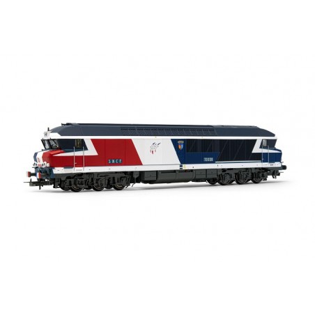Locomotive diesel CC 72030, livrée «Tricolore», ép. IV - SNCF - Jouef