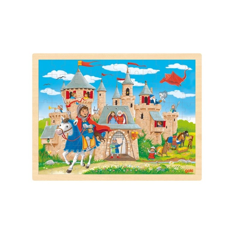 Puzzle 96p Château Fort - Goki