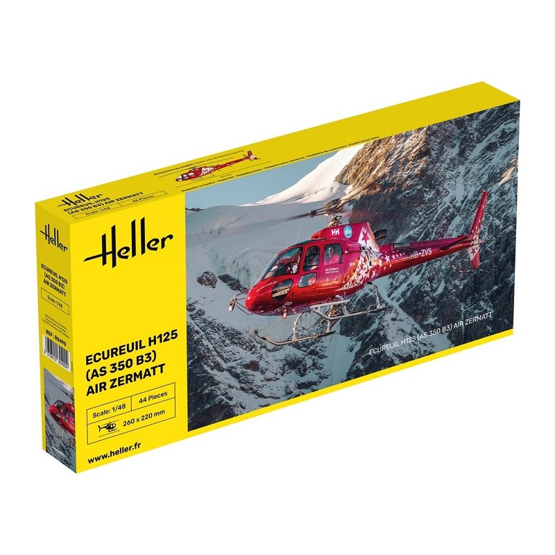 Ecureuil H125 (AS 350 B3) Air Zermatt 1/48 - Heller