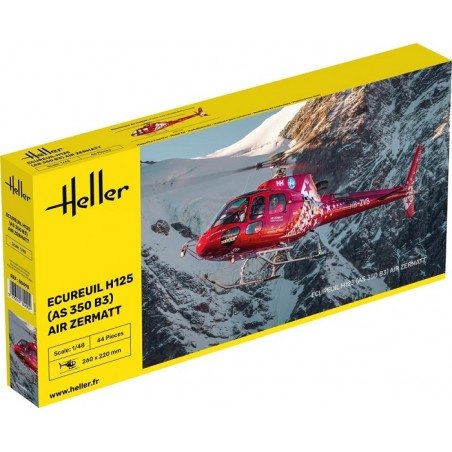Ecureuil H125 (AS 350 B3) Air Zermatt 1/48 - Heller