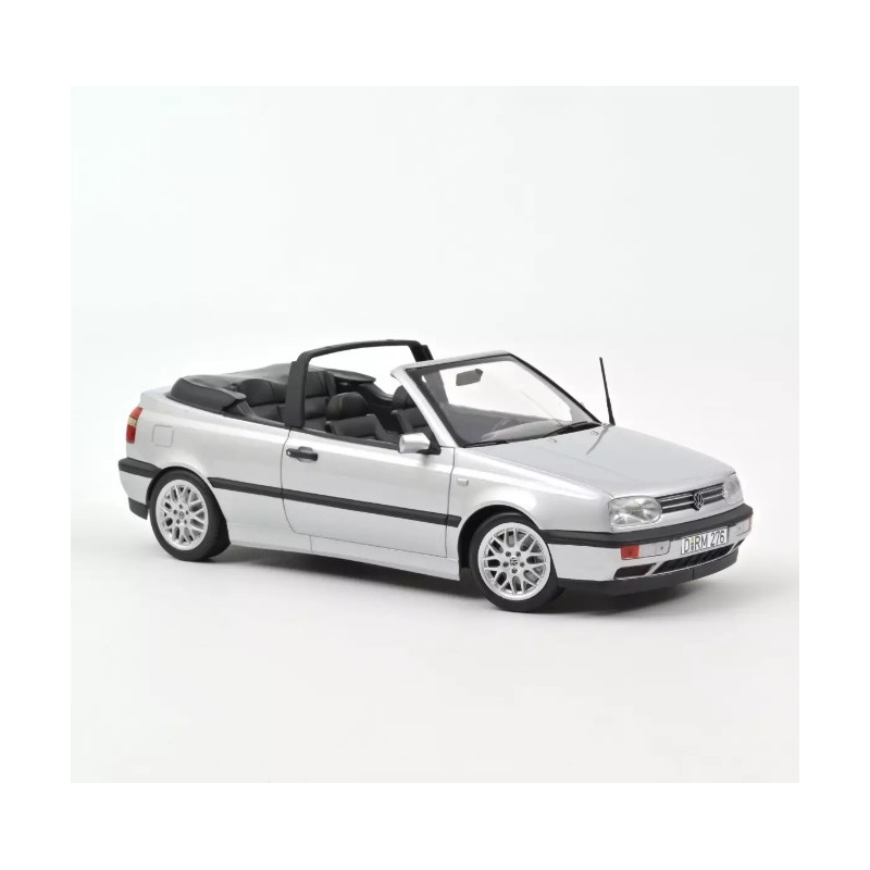 VW Golf Cabriolet 1995 Argent 1/18 - Norev