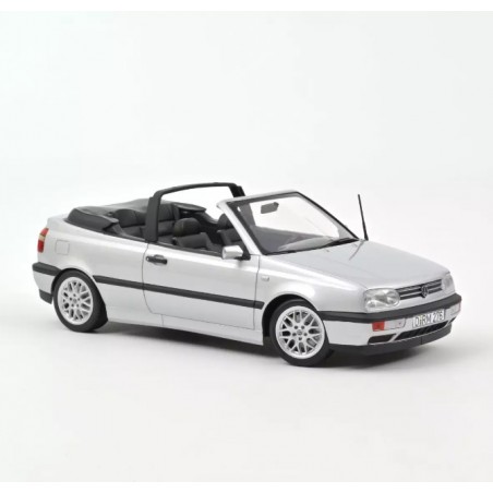 VW Golf Cabriolet 1995 Argent 1/18 - Norev