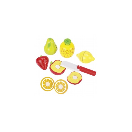 Fruits à découper avec scratch