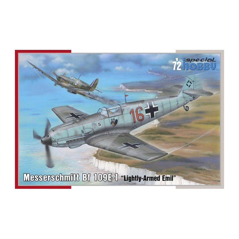 Messerschmitt Bf 109E-1 ‘Lightly-Armed Emil’ 1/72 - Special Hobby