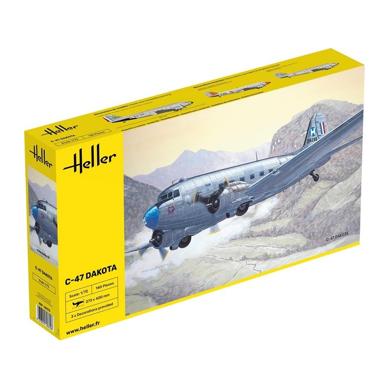 C-47 Dakota 1/72 - Heller