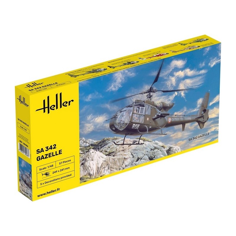 SA 352 Gazelle 1/48 - Heller
