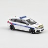 Peugeot 308 SW 2018 Police Municipale Signalisation Jaune Bleue 1/43 - Norev