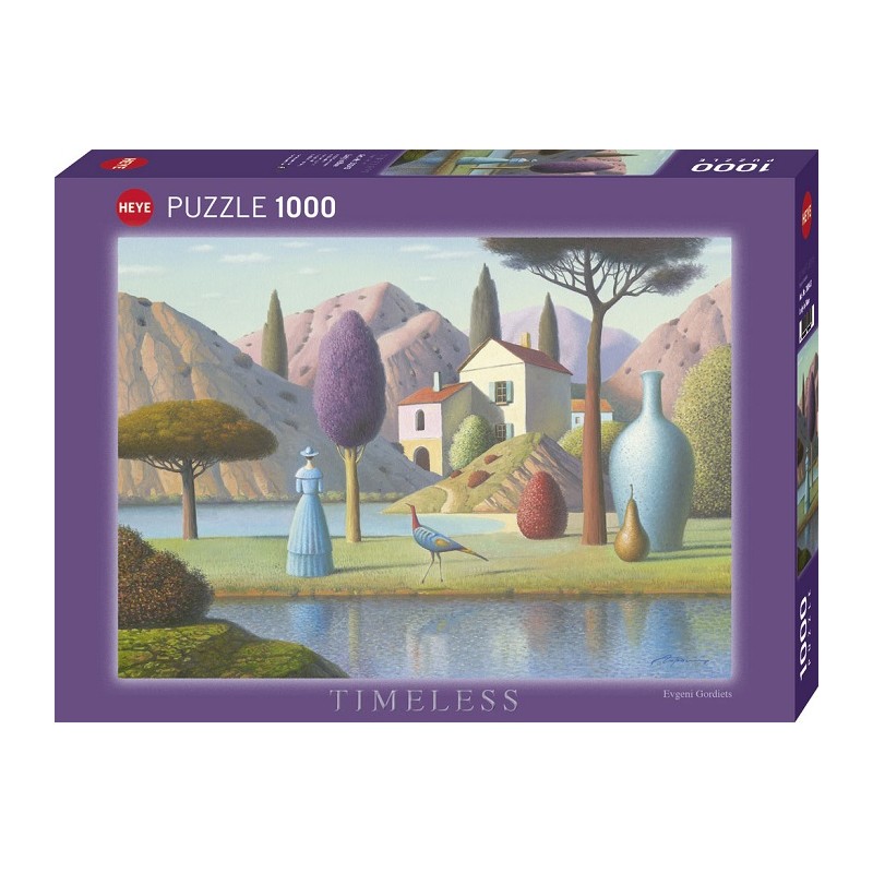 Puzzle 1000p Lady in Blue Timeless - Heye