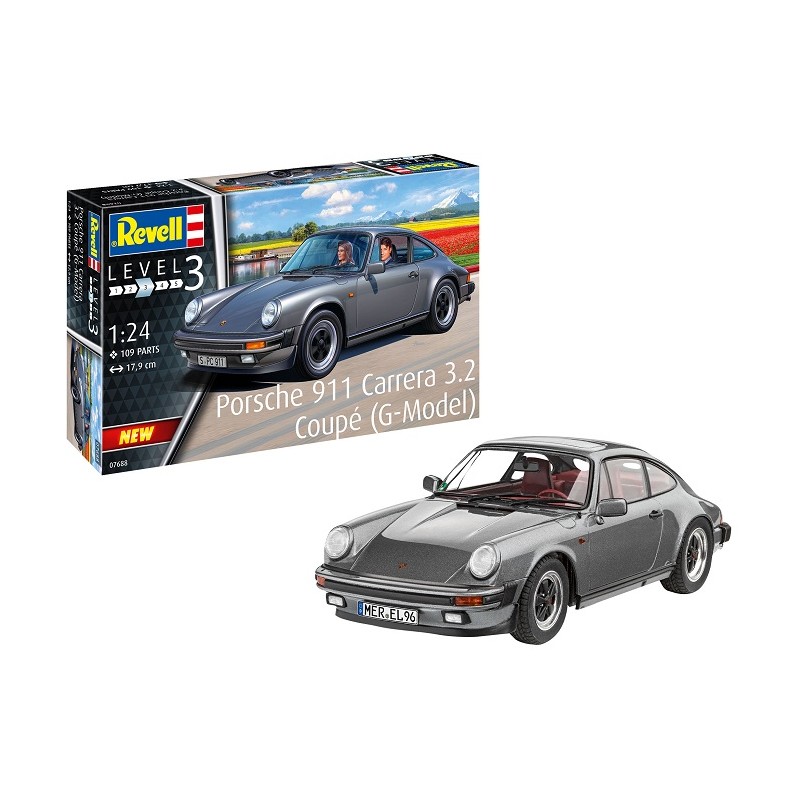 Porsche 911 Carrera 3.2 Coupé G Model 1/24 - Revell