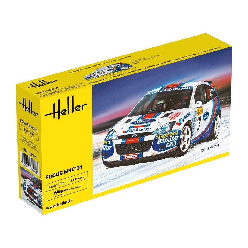 Ford Focus WRC01 1/43 - Heller