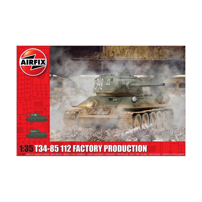 T34-85 112 Factory Production 1/35 - Airfix